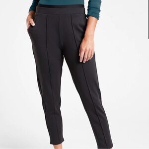 Athleta Venice Pintuck Pant Black M Medium